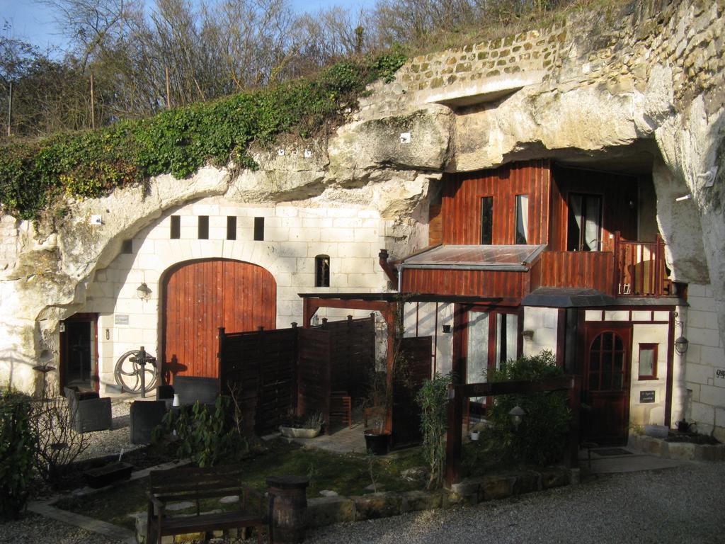 Les Troglos De Beaulieu โลช ภายนอก รูปภาพ